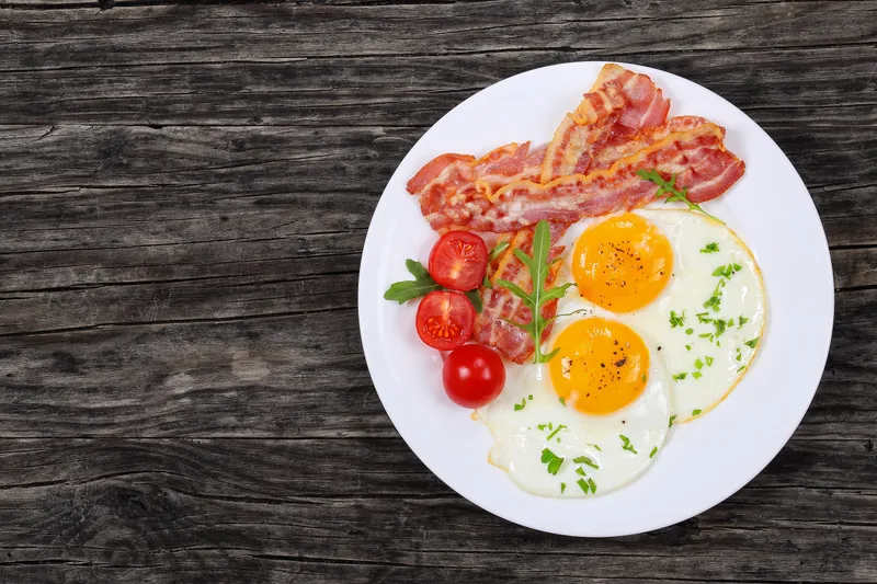 Æg og bacon - Ketoliv
