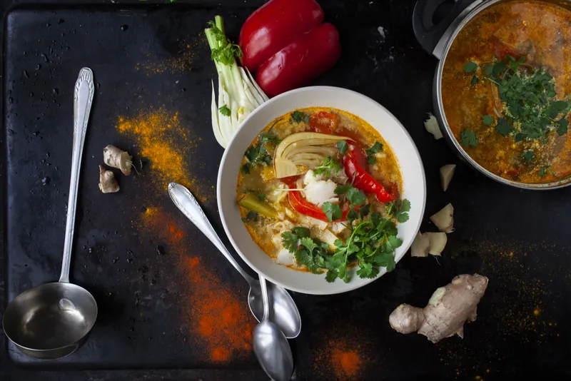 Antiinflammatorisk fiskesuppe - Ketoliv