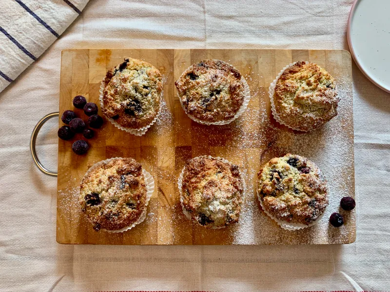 Blåbær muffins - Ketoliv
