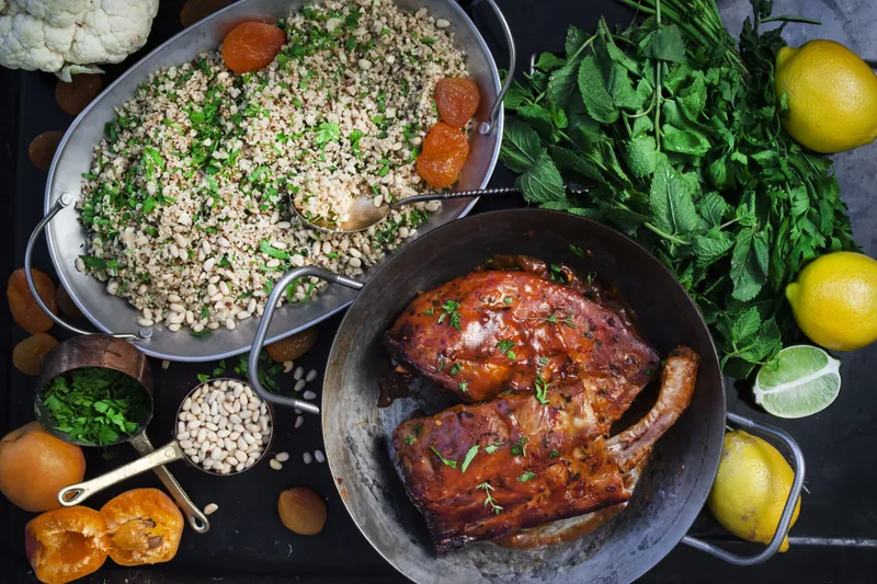 Blomkålscouscous med spareribs - Ketoliv