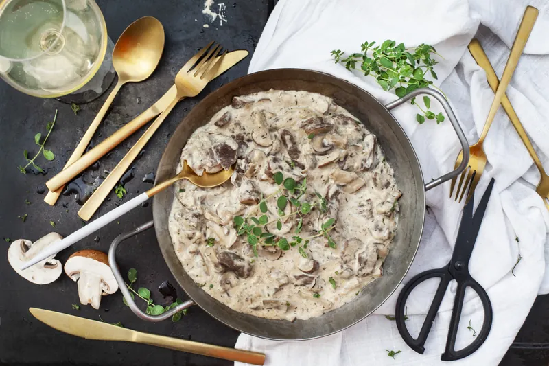 Bøf stroganof - Ketoliv