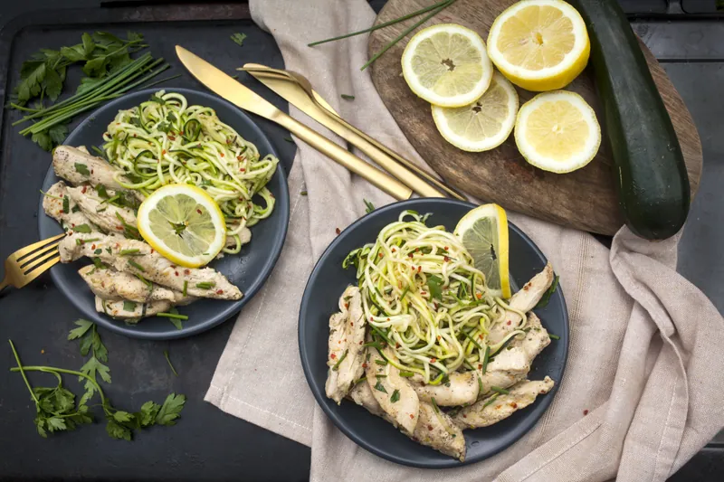 Cowboy kylling med zucchini - Ketoliv