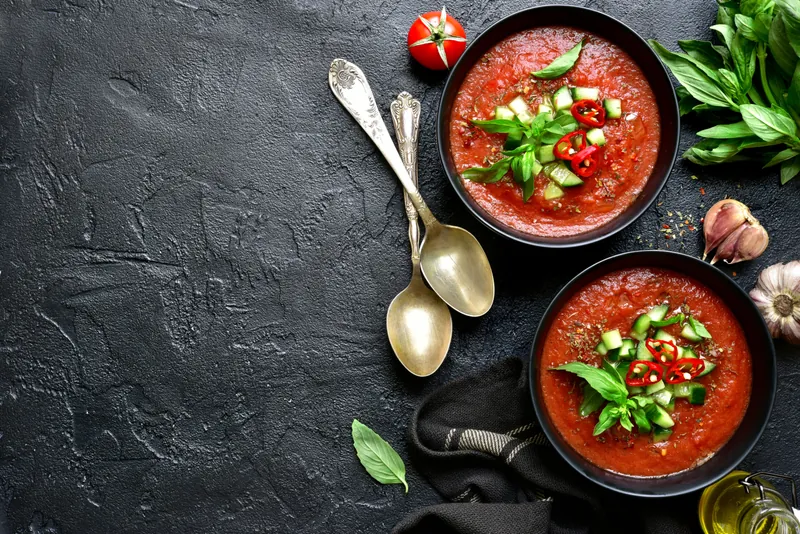 Cremet Keto gazpacho - Ketoliv