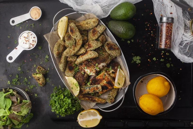 Fish and chips KETO - Ketoliv