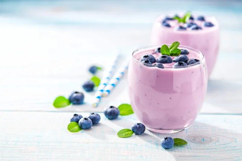 Hurtig blåbær smoothie - Ketoliv