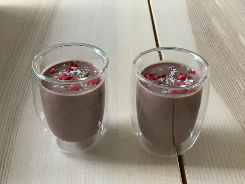 Keto smoothie med bær - Ketoliv