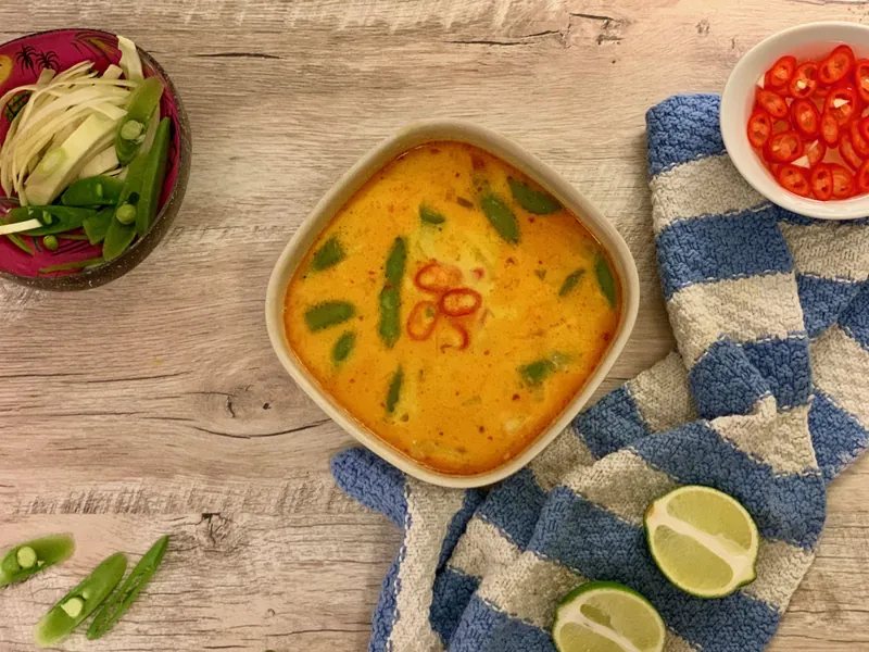 Krydret thai suppe - Ketoliv