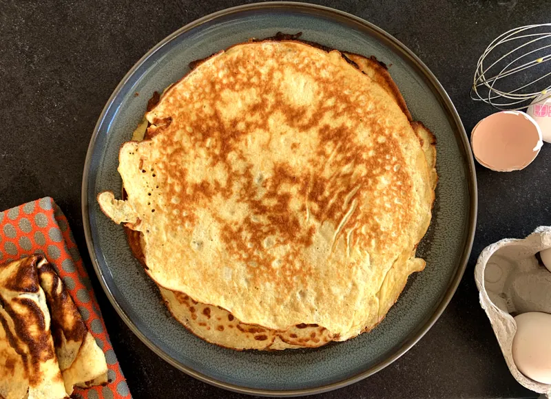 Lækre og tynde pandekager - Ketoliv