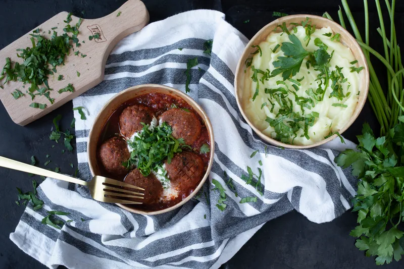 Marokkanske kødboller med smagfuld fennikelmos - Ketoliv