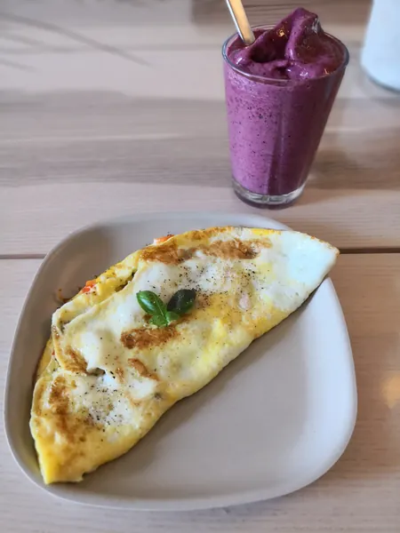 Omelet og smoothie - Ketoliv