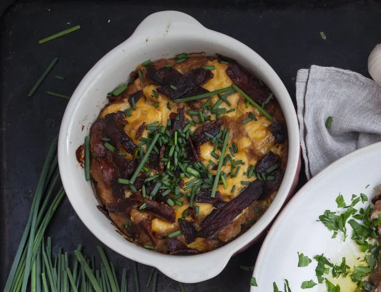 Ostegratineret blomkålsris - Ketoliv