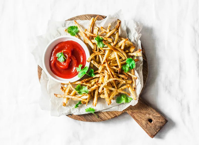 Pommes frittes af knoldselleri - Ketoliv
