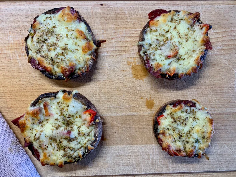 Portobello pizzaer - Ketoliv