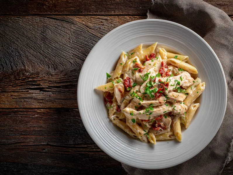 Cremet kyllingepasta - Functional Foods