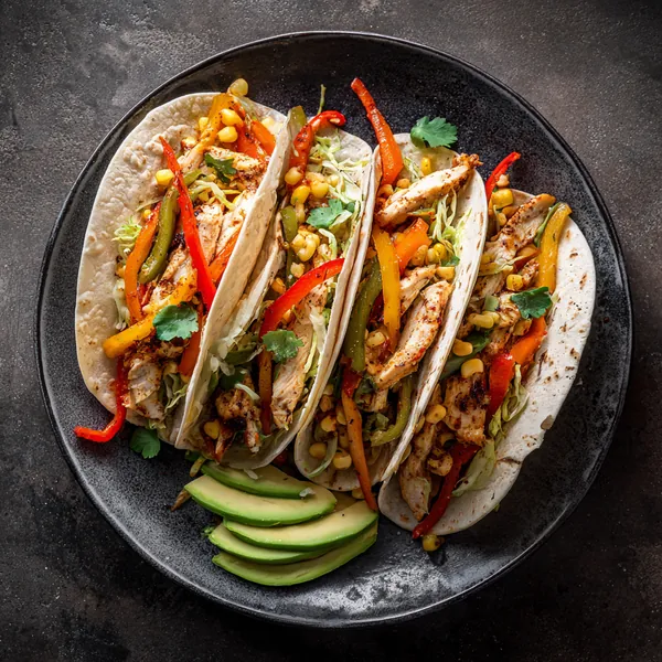 Børnevenlige tacos med kylling og grøntsager - Functional Foods