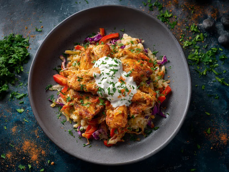 Indisk-inspireret kylling perlespeltotto - Functional Foods