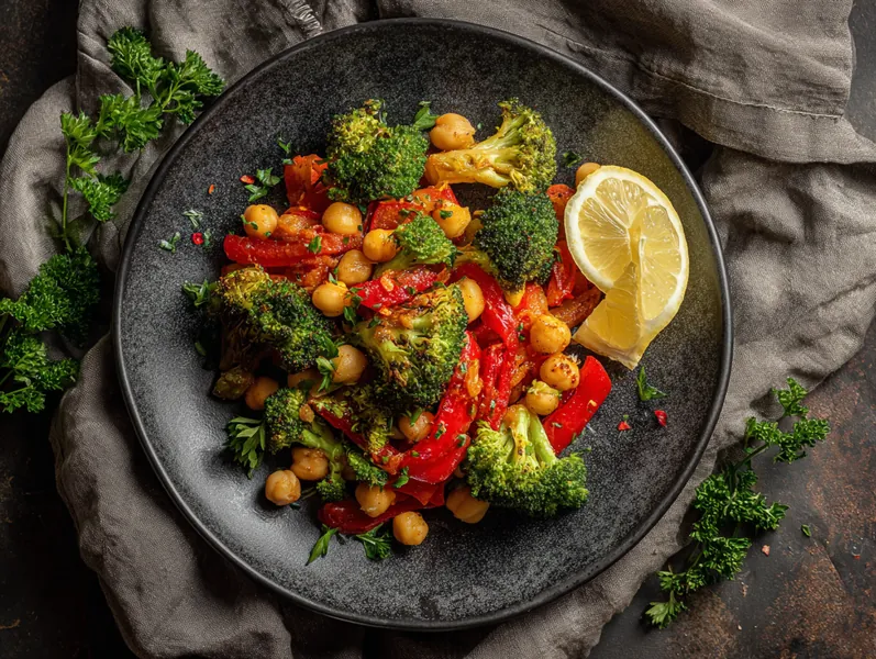 Ungarsk inspireret wok med paprika og hvidløg - Functional Foods