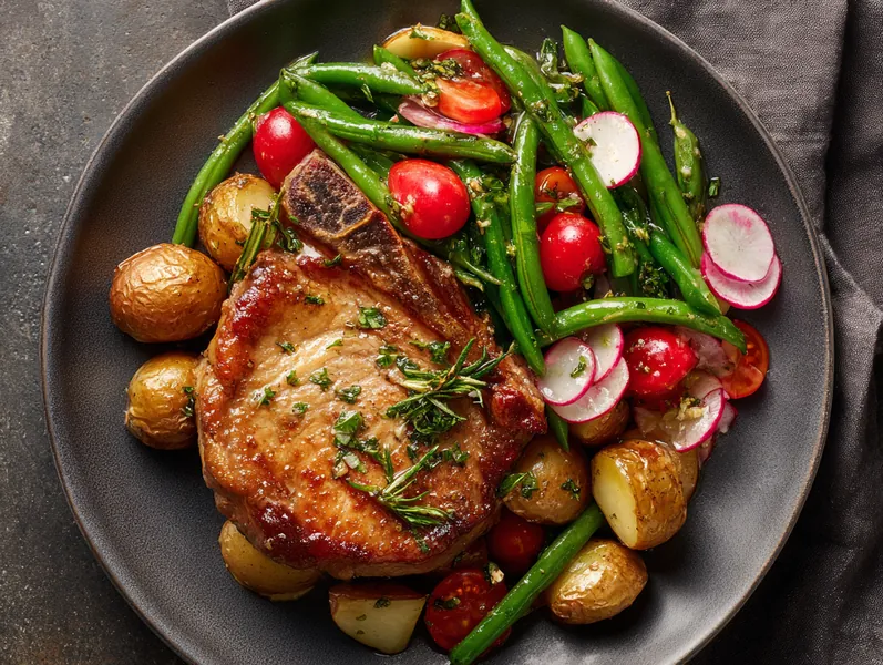 Krydret svinekødsgryde med kartoffelmos - Functional Foods