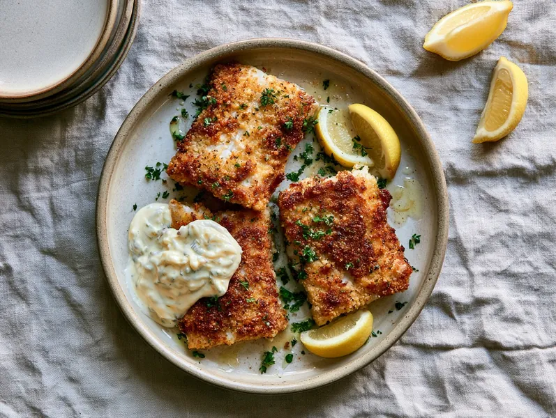 Keto fiskefilet med citron og mayonnaise - Functional Foods
