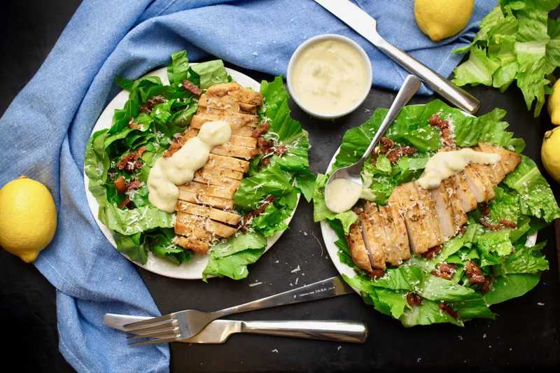 Simpel Keto cæsar salat - Ketoliv