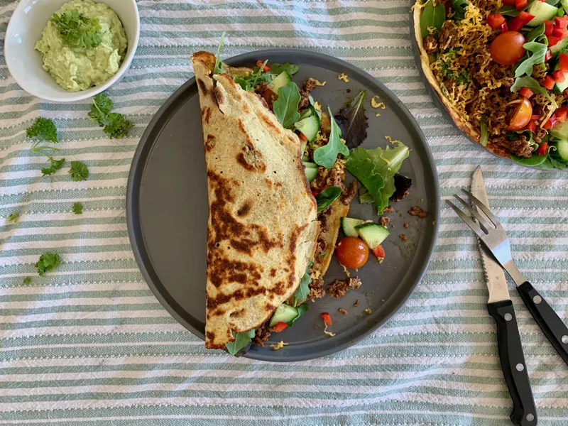 Tynde Keto pandekager med fyld - Ketoliv