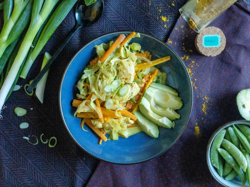 Velsmagende og hurtig grøntsagsret med kylling - Ketoliv